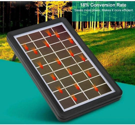 Solarbatterieladegerät 15W mit USB-Ausgang (Autobatterien / Tragbare Geräte)