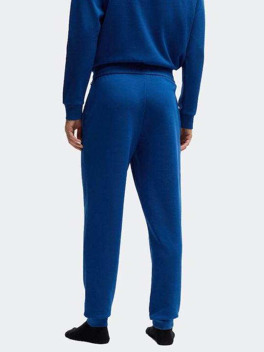 Hugo Boss Men's Sweatpants with Rubber Blue