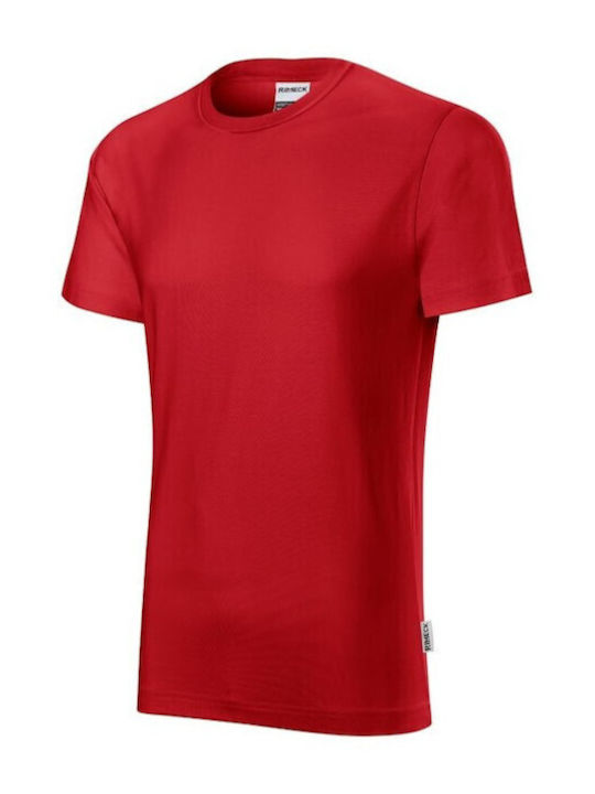 Rimeck Men's Short Sleeve Promotional T-Shirt Red