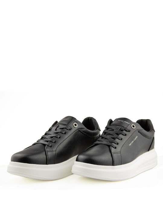 Renato Garini Bărbați Sneakers Total Black / White