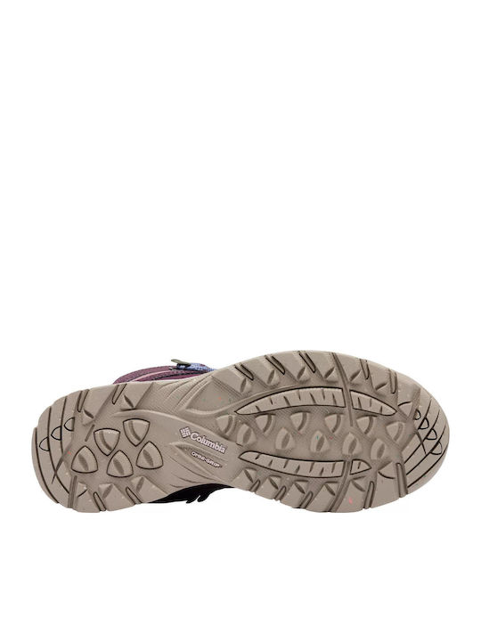 Columbia Newton Ridge Women's Hiking Waterproof Purple Boots