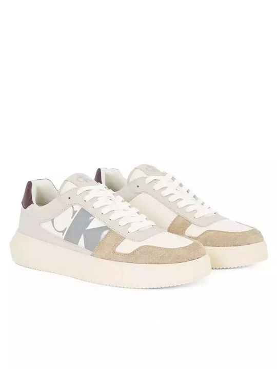 Calvin Klein Ανδρικά Chunky Sneakers Μπεζ