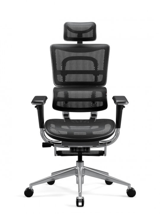 Scaun de Birou cu Înclinare V-Master Negru Diablo