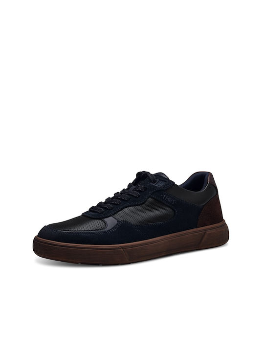 Tamaris Anatomical Sneakers Navy Cognac