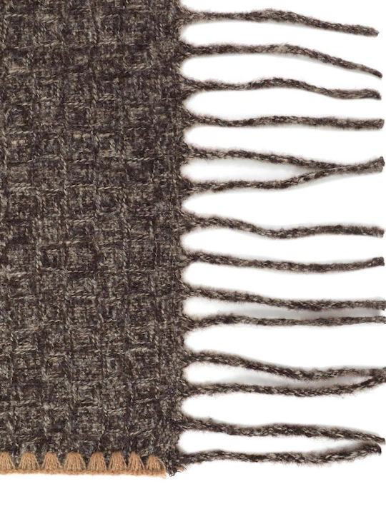 Doca Women's Wool Scarf Brown