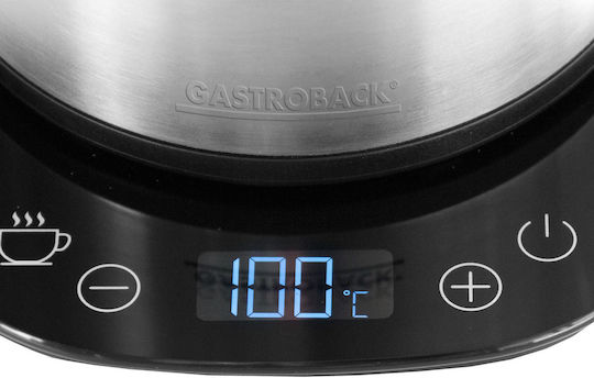 Gastroback Reisekessel 1.7Es 2200W Silber