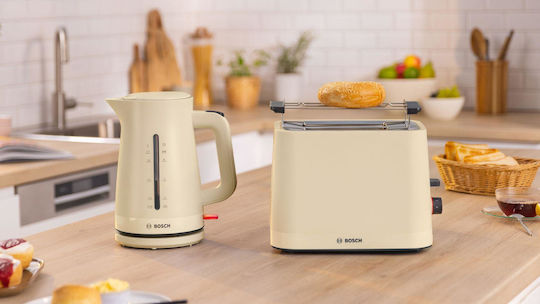 Bosch MyMoment Βραστήρας 1.7lt 2400W Μπεζ
