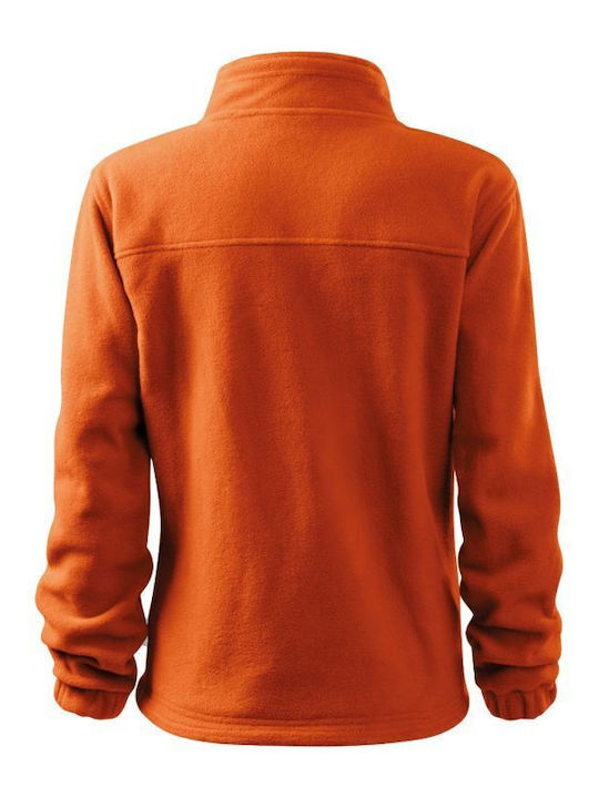 Rimeck Women's Short Lifestyle Jacket for Winter Orange