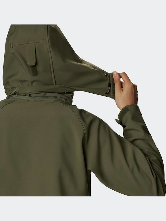 Cascade Ridge Iii Winter Jacket Softshell Waterproof and Windproof Khaki