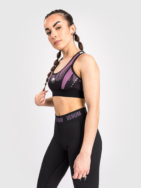 Venum Femei Atletic Sutien sport Black/Purple