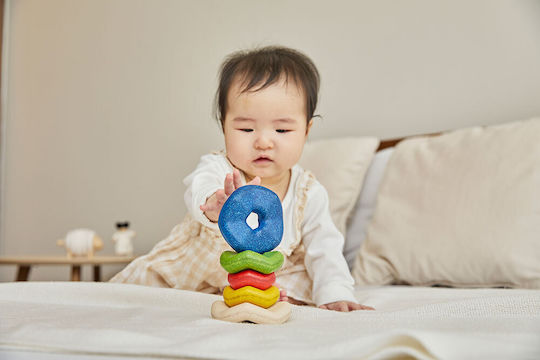 Plan Toys Pyramid Toy made of Wood