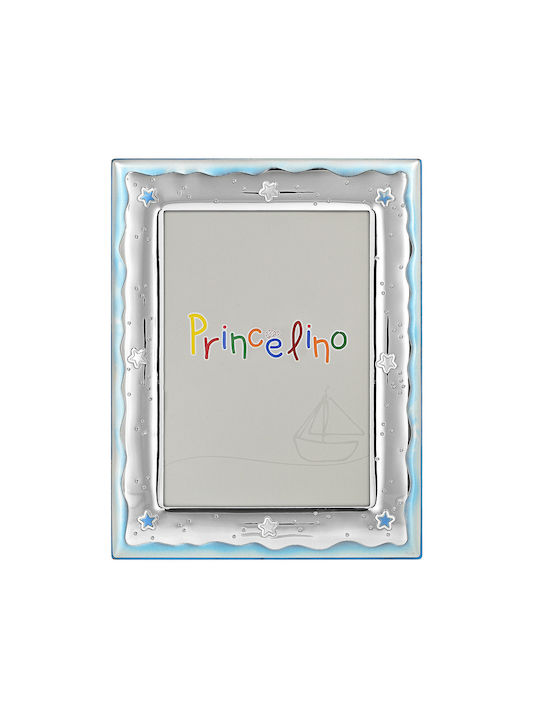 Themelidis Jewels Детска Рамка за снимки Silver Син 9x13см