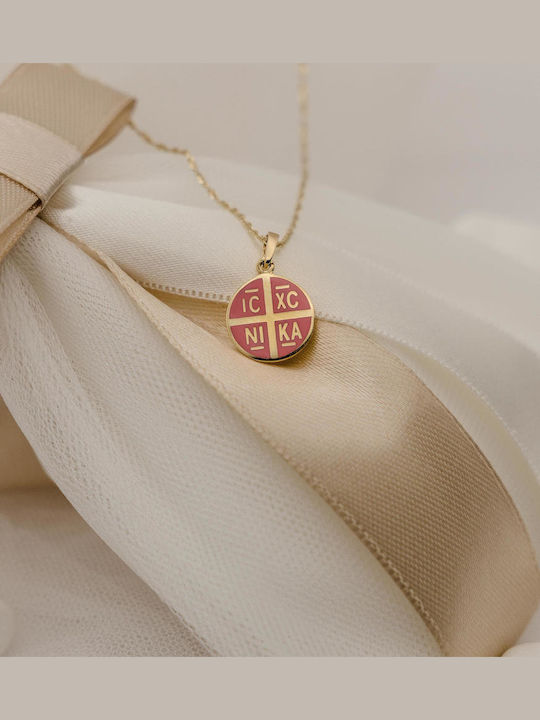 Themelidis Jewels Charm Фулактó от Жълто Злато 14 Карати