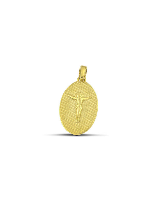 Themelidis Jewels Charm Amulet Constantine from Gold 14K