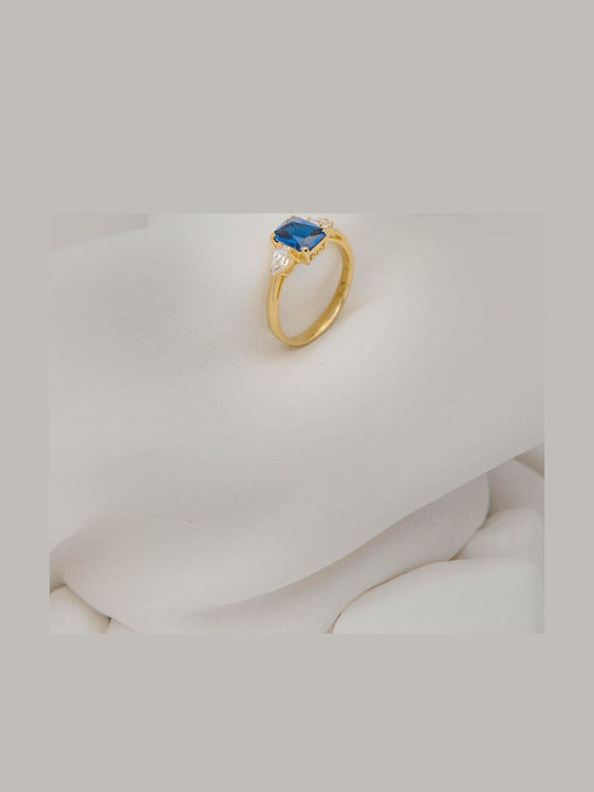 Themelidis Jewels Γυναικείο Δαχτυλίδι Χρυσό 14Κ