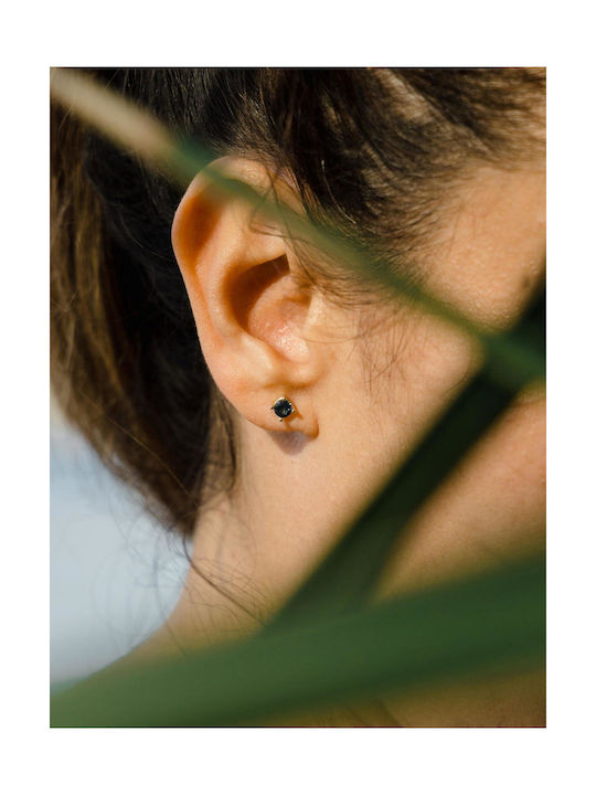 Themelidis Jewels Earrings made of Gold 14K with Stones