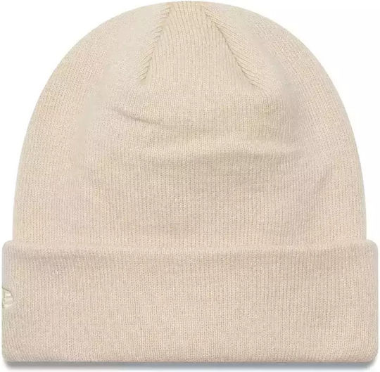 York Yankees Team Beanie Unisex Beanie Knitted in Beige color
