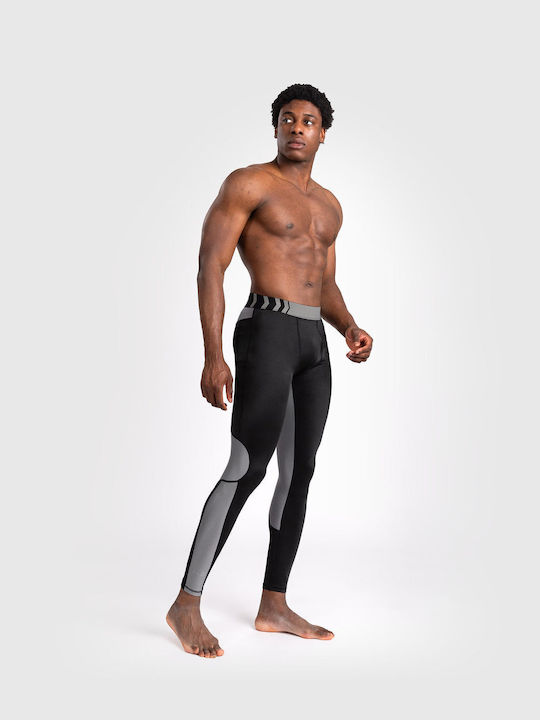 Venum Tempest Long Men Martial Arts Leggings Black