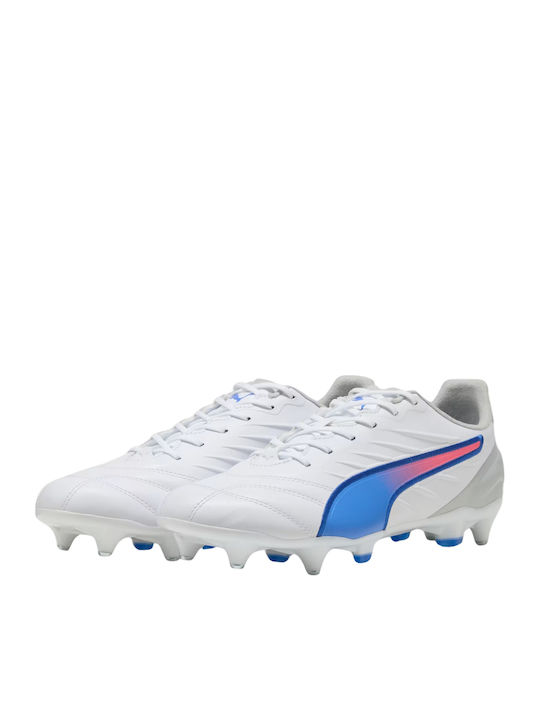 PUMA King Pro Футболни Обувки с Бутони Бежов