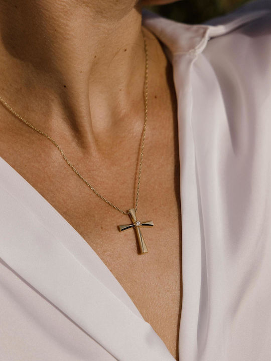 Themelidis Jewels Дамски Златен Кръст 14K