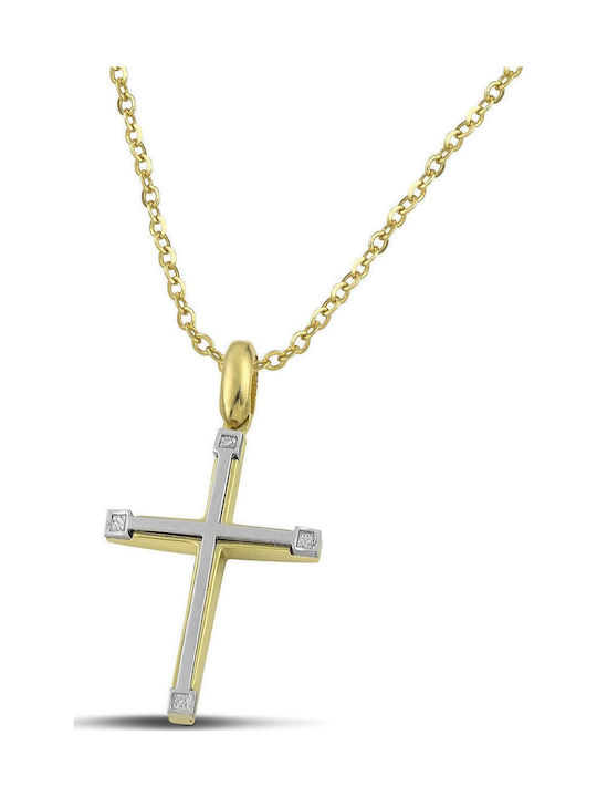Themelidis Jewels Χρυσός Σταυρός 14Κ Themelidis Jewels Χρυσός Σταυρός 14Κ