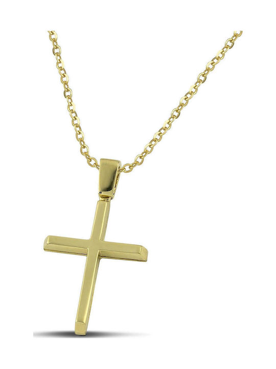 Themelidis Jewels Χρυσός Σταυρός 14Κ Διπλής Όψης Themelidis Jewels Χρυσός Σταυρός 14Κ Διπλής Όψης