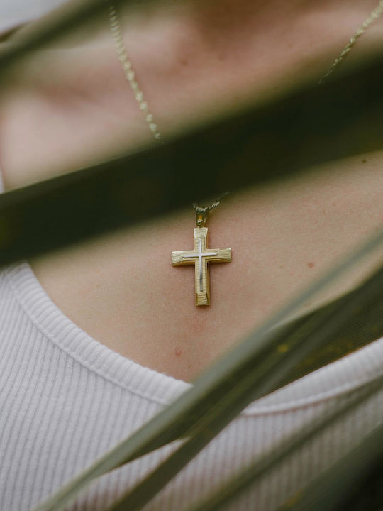 Themelidis Jewels Дамски Златен Кръст 14K