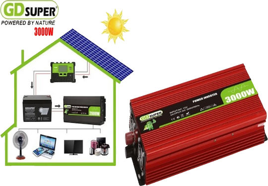Car Inverter Modified Sinewave 3000W for 12V DC