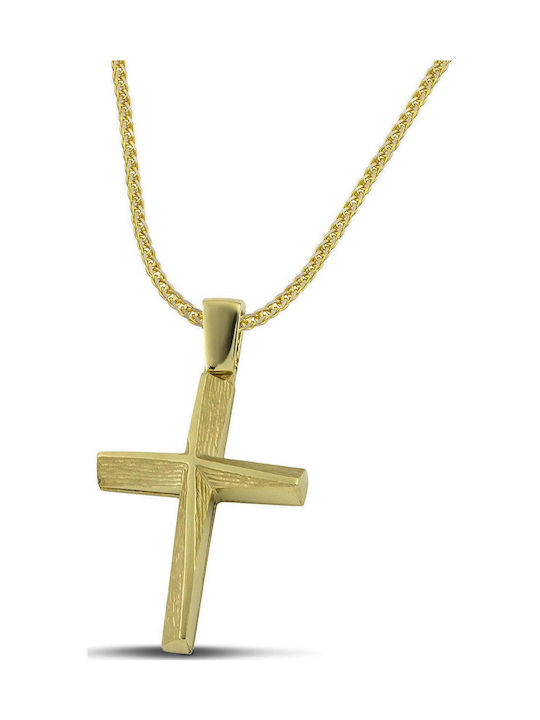Themelidis Jewels Men's Gold Cross 14K