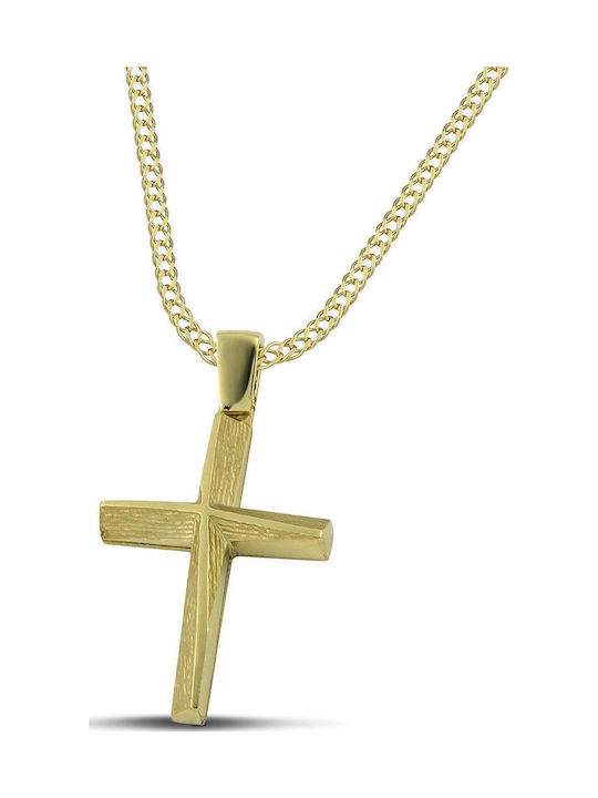 Themelidis Jewels Men's Gold Cross 14K