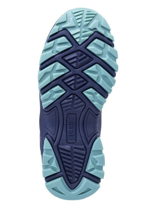 Elbrus Kinder Wanderschuhe Wasserdicht Blau ->