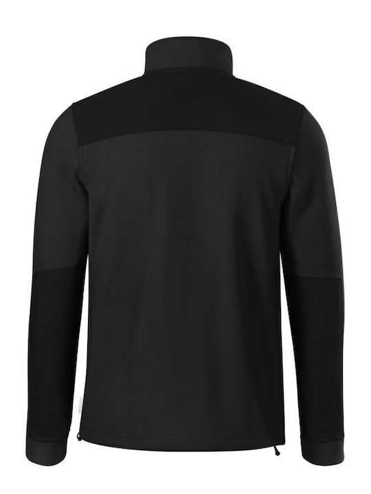 Ανδρική Ζακέτα Fleece Μαύρη
