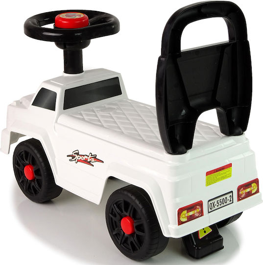 Rider Mașină Ride On Pentru 18+ Luni Albă