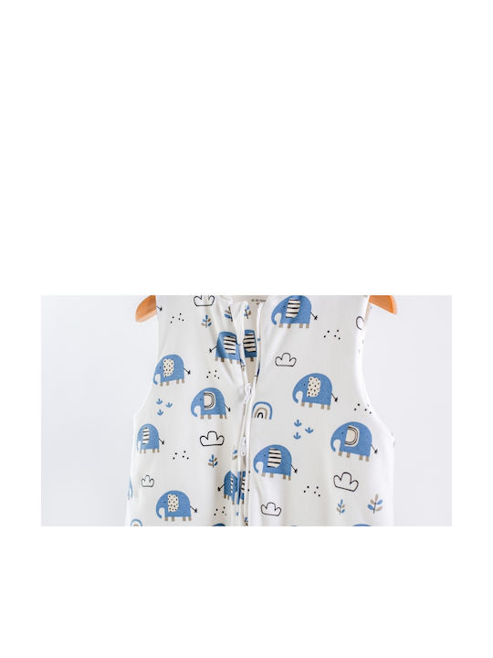 abo Winter Sleeping Bag with Feet Classic 2.5 Tog Elephants with Detachable Sleeves