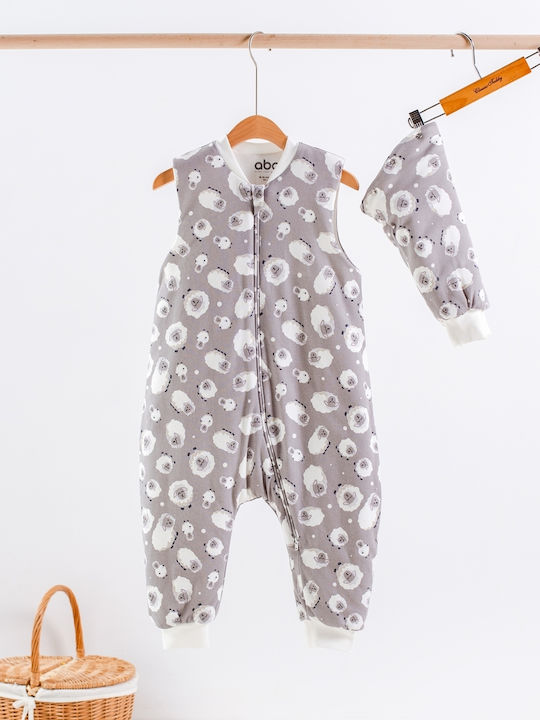 abo Winter Sleeping Bag with Feet Classic 2.5 Tog Sheep with Detachable Sleeves