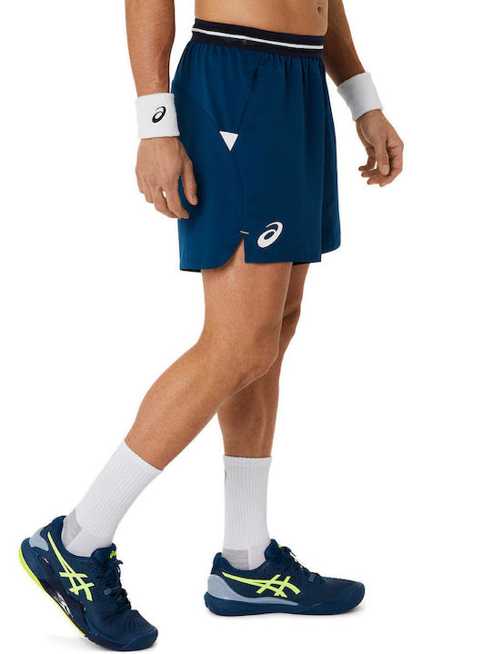 ASICS Men's Shorts Navy Blue