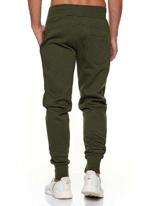 Bodymove Men's Sweatpants with Rubber Khaki