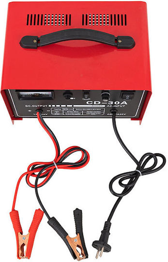 Auto Gs CD-30A Φορτιστής Μπαταρίας Αυτοκινήτου 12/24V 30Α