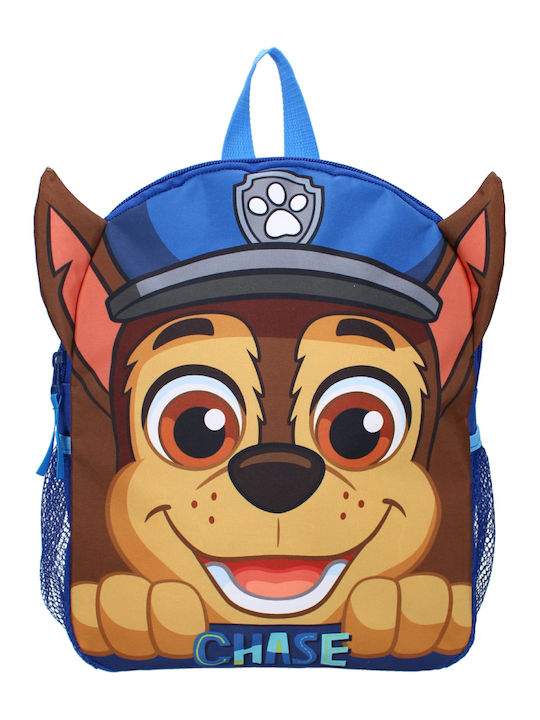 Paw Patrol Σχολική Τσάντα Πλάτης Νηπιαγωγείου Μπλε 7.8lt