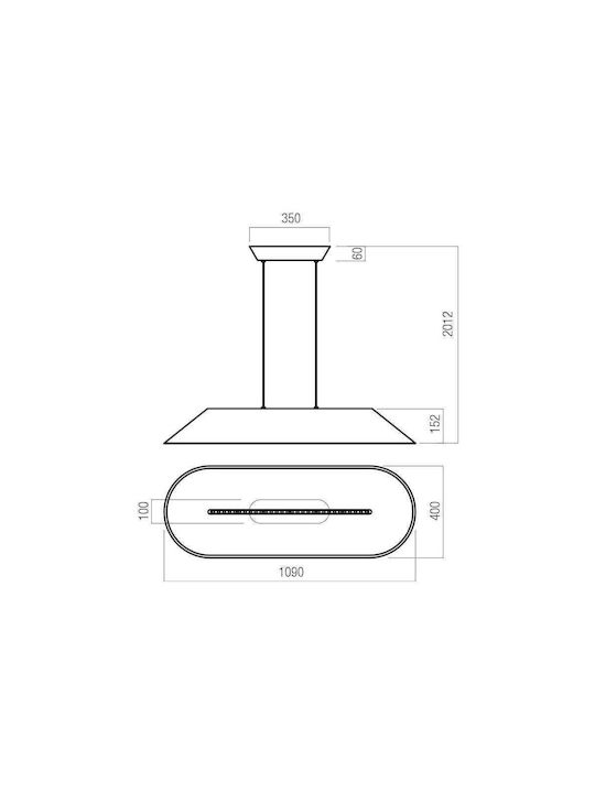 Redo Group Akira Su Pendant Light LED with Warm White Light Gold