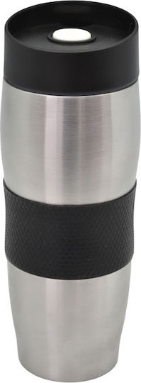 Ποτηρι Θερμος Inox Μαυρο 380ml Ankor