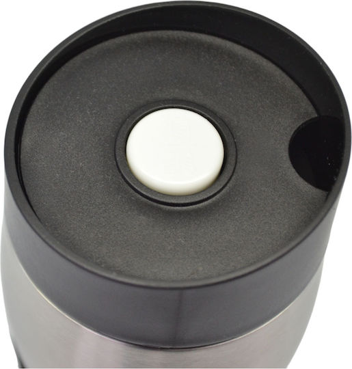 Ποτηρι Θερμος Inox Μαυρο 380ml Ankor