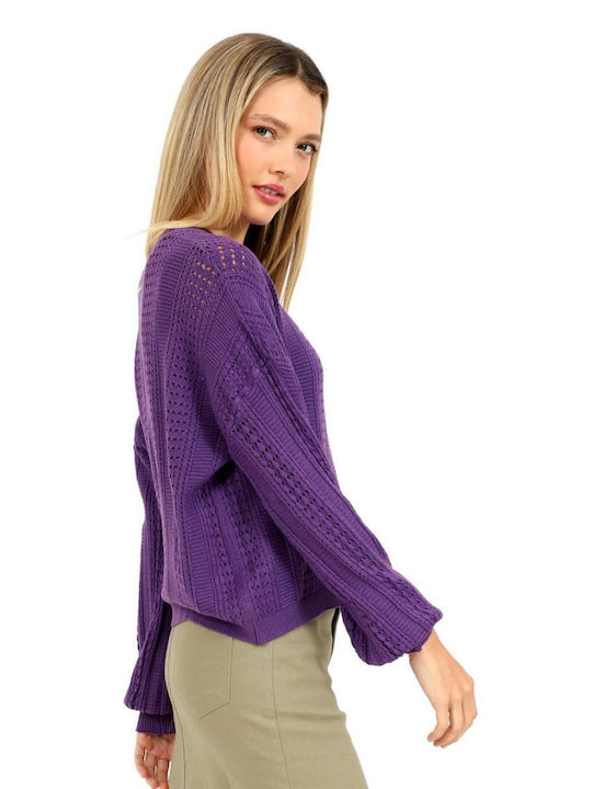 Doca Women's Sweater Purple