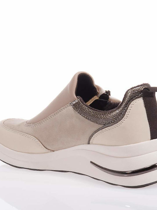 Tamaris Comfort Damen Sneakers Beige