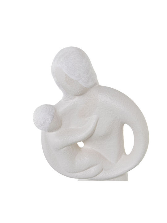 Figurină Decorativă Alexandra House Living Bej Ceramică Femeie Bebeluș 15 X 15 X 47 Cm