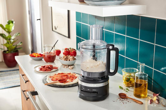 Kitchenaid Multifunctional Food Processor 240W with Pot 2.1lt and Jug Blender Gray