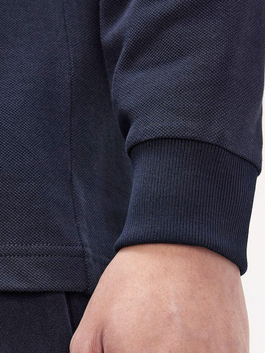Polo Μπλούζα Μακρυμάνικη Navy/white