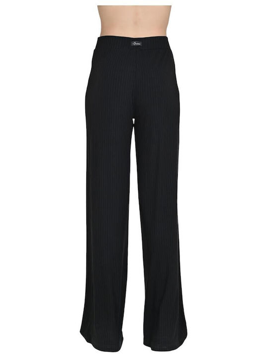 Target Women's Fabric Trousers in Loose Fit Black