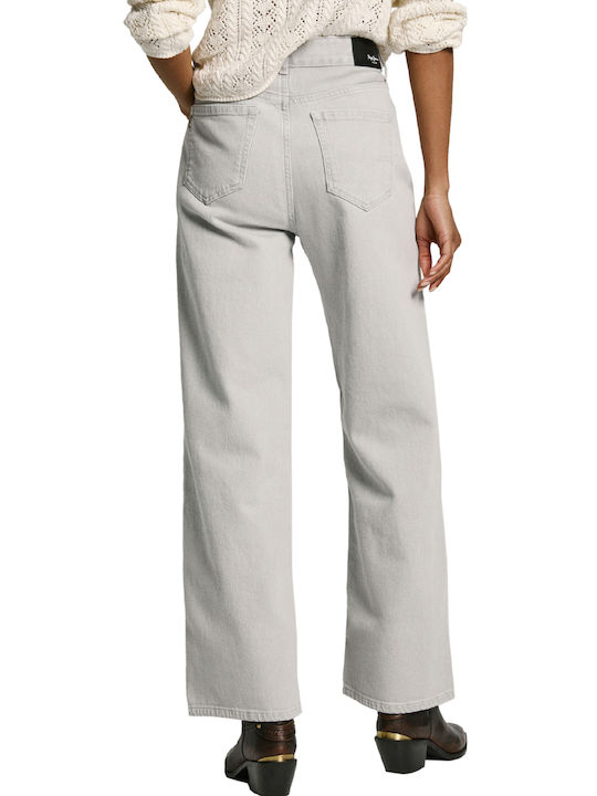 Pepe Jeans Women's Fabric Trousers in Straight Line Denim