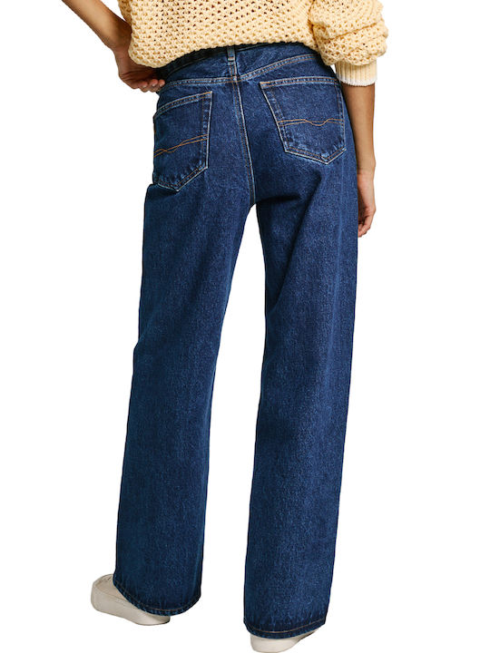 Pepe Jeans Women's Trousers in Straight Line Denim